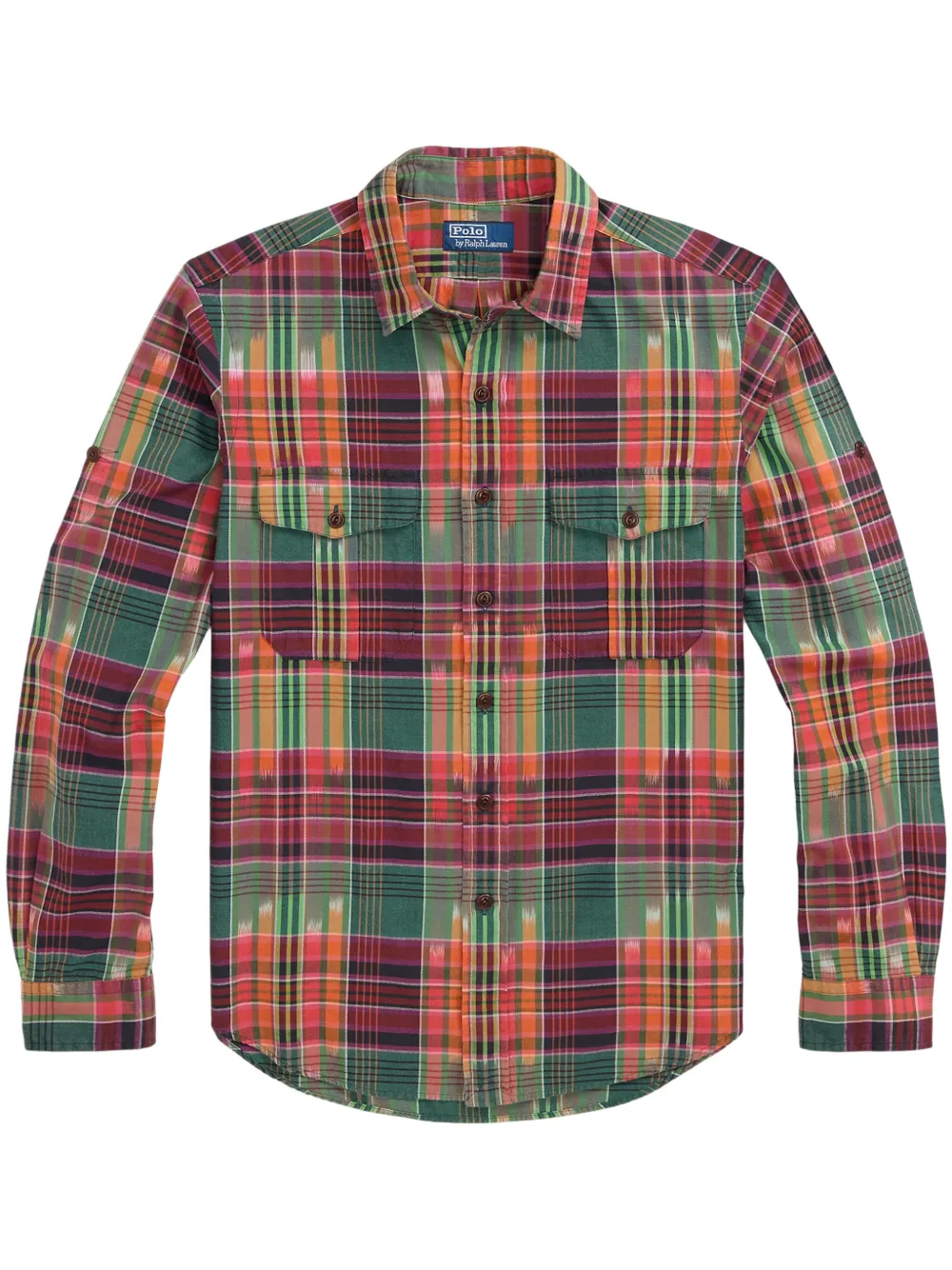 Polo Ralph Lauren Madras シャツ - グリーン Polo Ralph Lauren Madras シャツ - グリーン