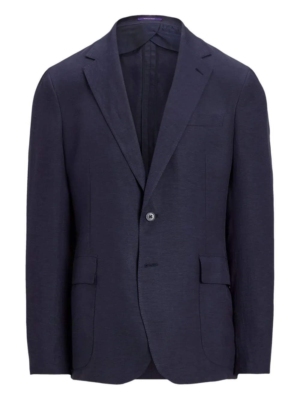Ralph Lauren Purple Label Blazer met enkele rij knopen Blauw