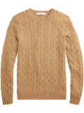 Ralph Lauren Purple Label cable-knit jumper - Brown