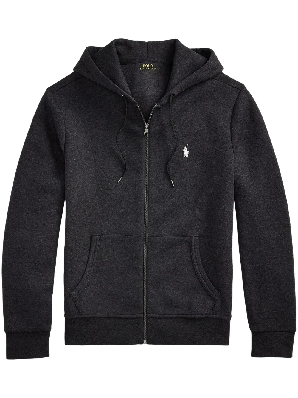 Polo Ralph Lauren Agasalho de fleece com capuz e zíper | Preto | Image 1