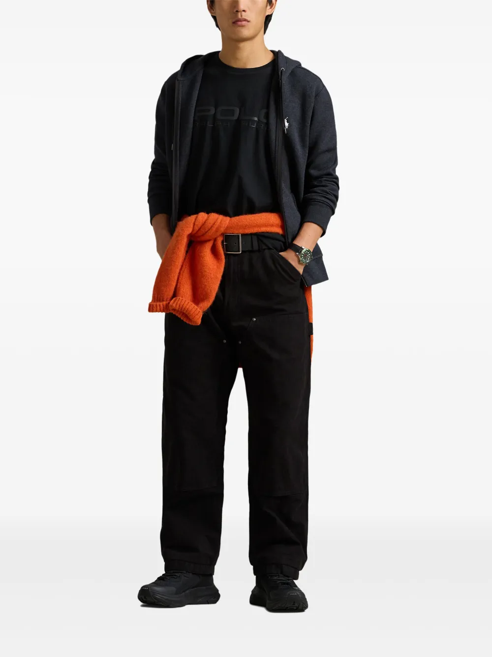 Polo Ralph Lauren Agasalho de fleece com capuz e zíper | Moletom | Image 2