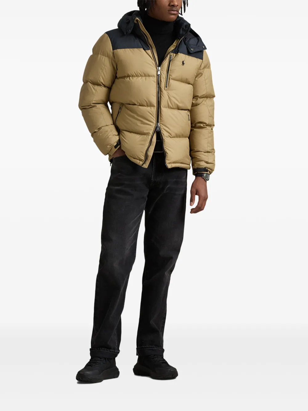 Polo Ralph Lauren Jack met geborduurd logo Beige