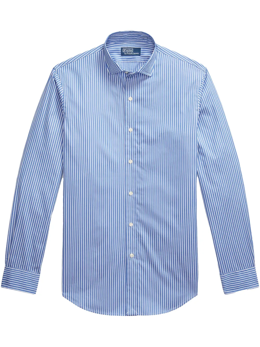 Polo Ralph Lauren Gestreept katoenen overhemd Blauw