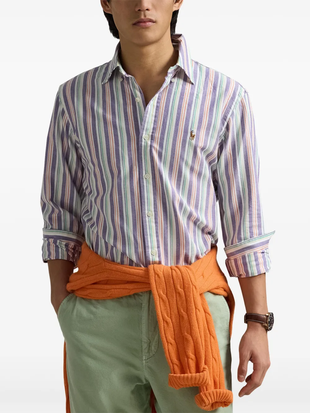 Polo Ralph Lauren Katoenen overhemd Paars
