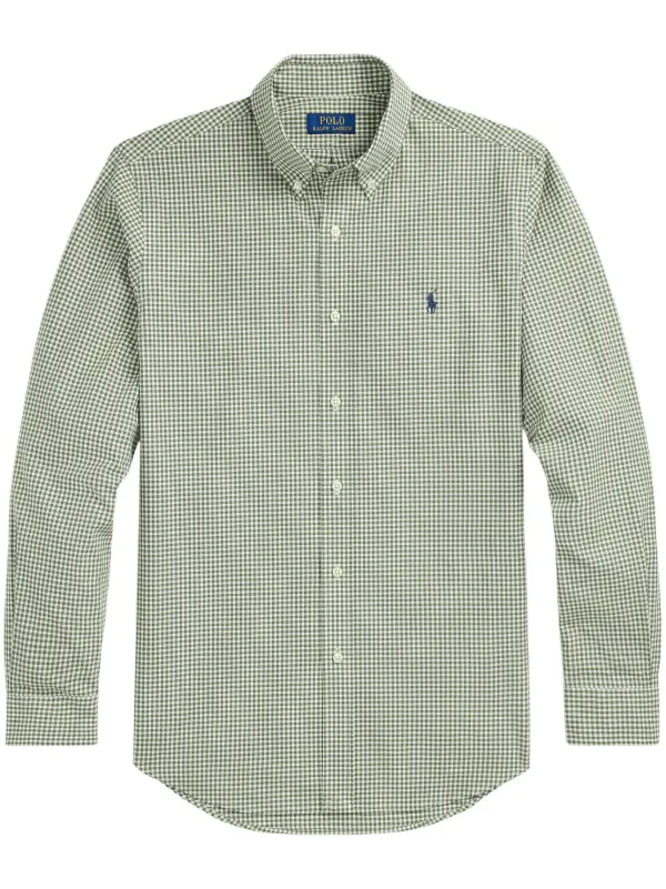 Polo Ralph Lauren チェック シャツ | グリーン | FARFETCH JP