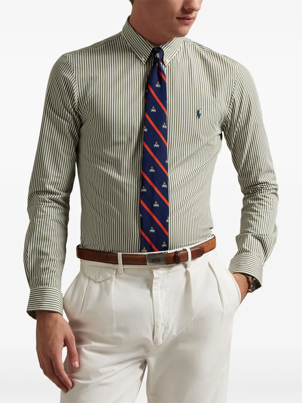 Polo Ralph Lauren Gestreept overhemd Groen