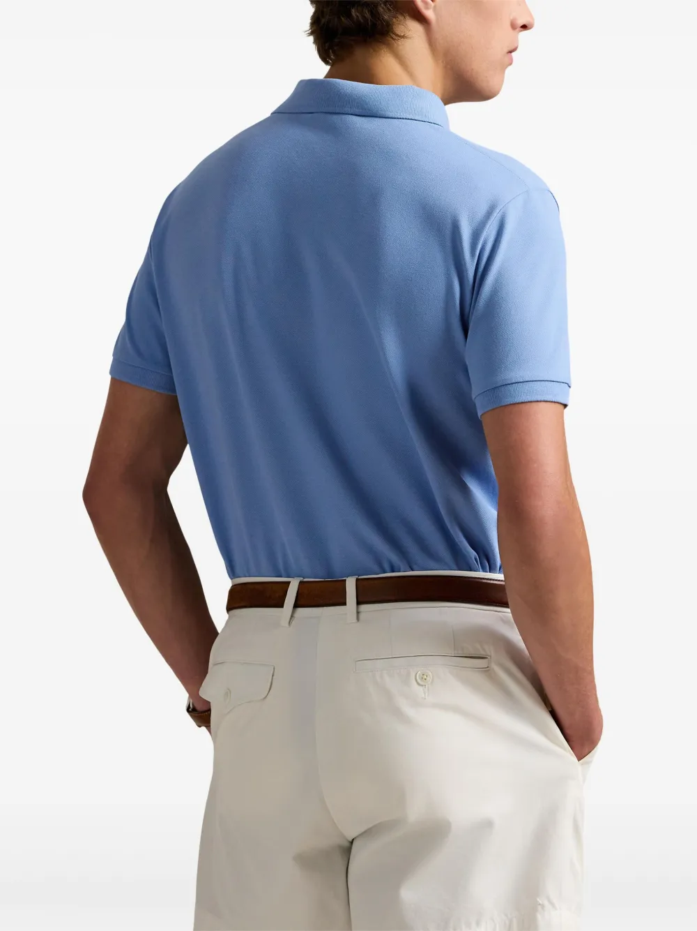 Polo Ralph Lauren Poloshirt met borduurwerk Blauw