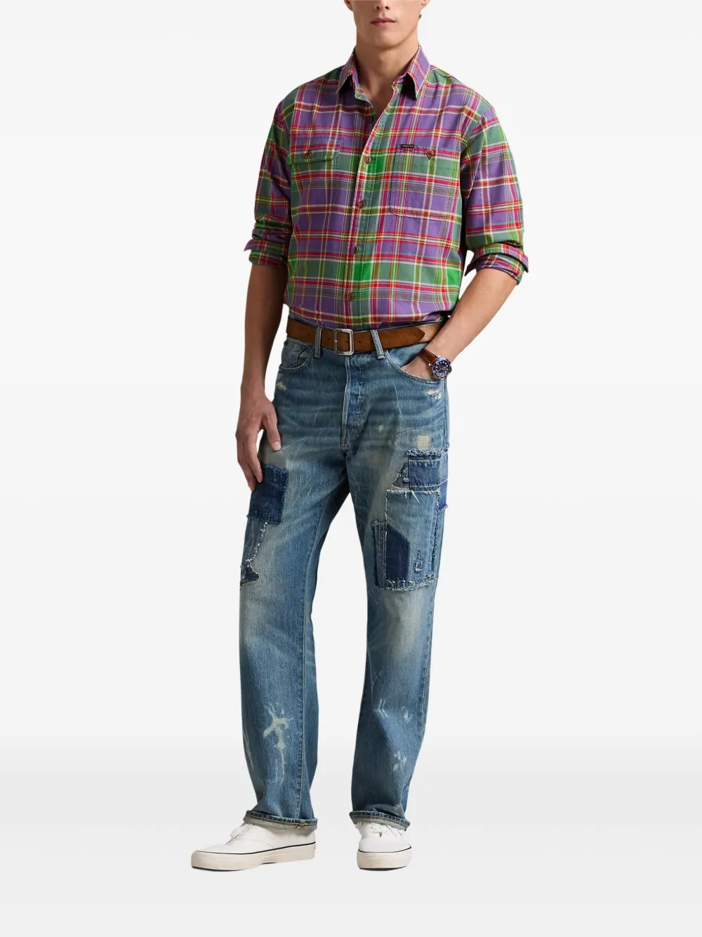 Polo Ralph Lauren Katoenen overhemd - Paars
