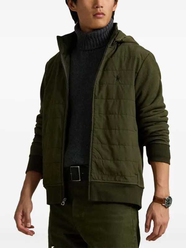 冬ギフト  Polo Ralph Lauren full-zip Hoodie | Green | FARFETCH トップス