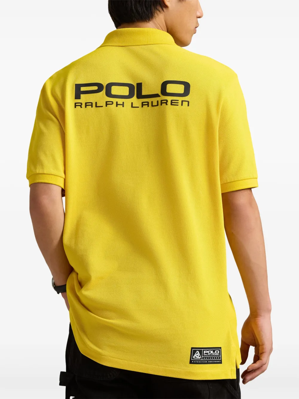 Polo Ralph Lauren Poloshirt met logoprint Geel