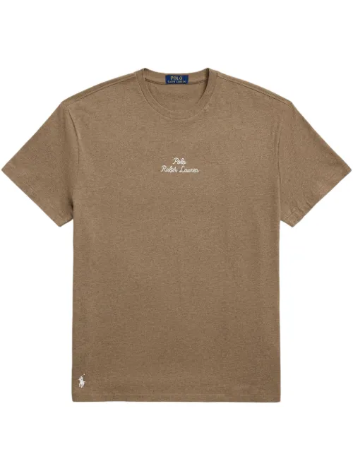 T-shirt en coton à logo brodé - Polo Ralph Lauren - Modalova