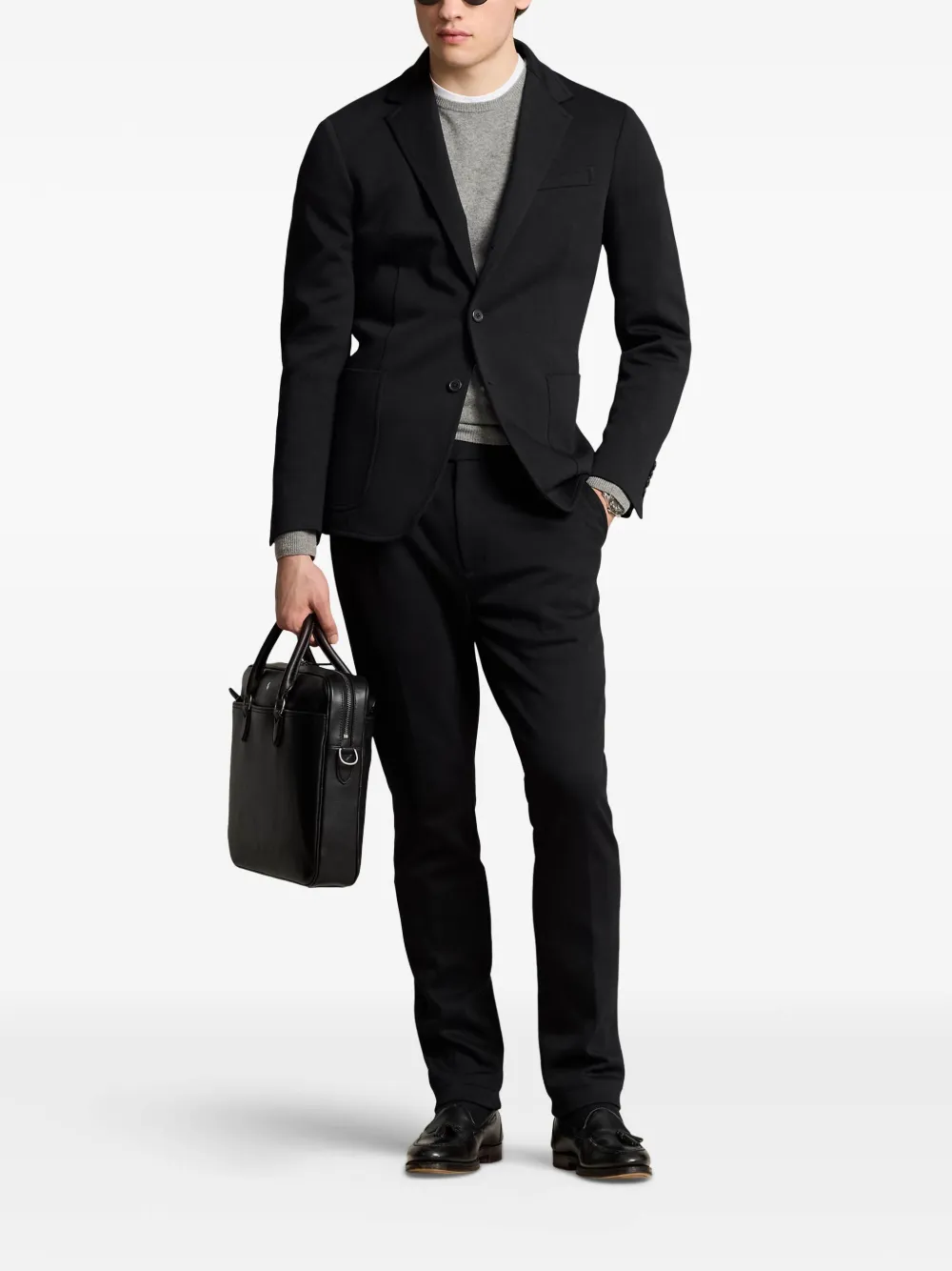 Polo Ralph Lauren Blazer met klepzakken Zwart