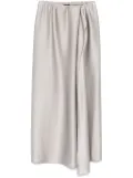 Giorgio Armani silk maxi skirt - Grey