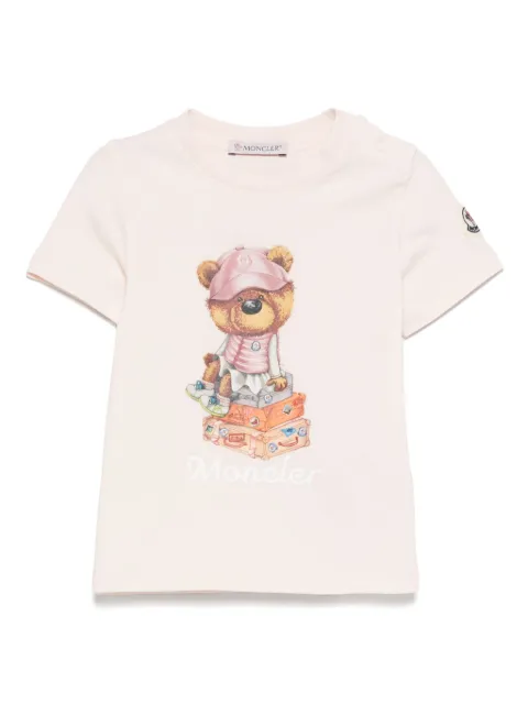 Moncler Enfant teddy bear-print T-shirt