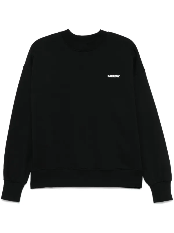 BARROW ロゴ スウェットシャツ | ブラック | FARFETCH JP