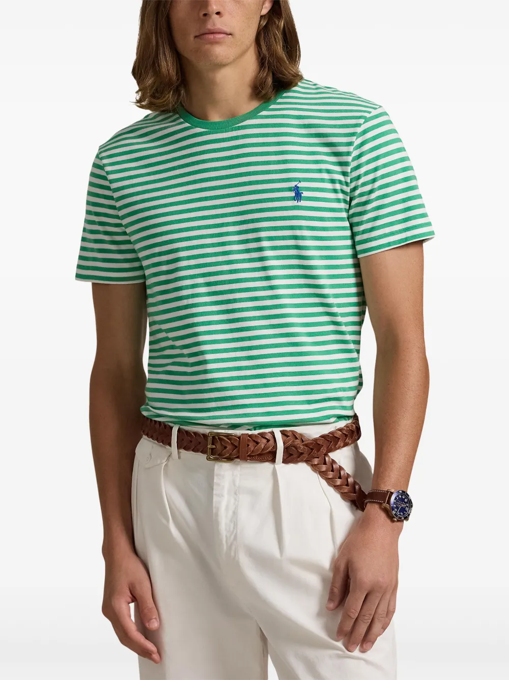 Polo Ralph Lauren Gestreept T-shirt Groen