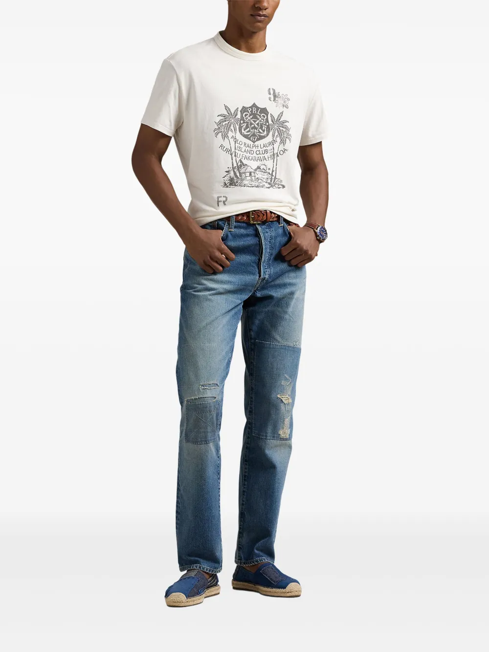 Polo Ralph Lauren playera con estampado gráfico | Playeras | Image 2