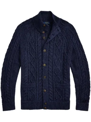 Ralph Lauren RRL ショールカラー カーディガン | ブルー | FARFETCH JP