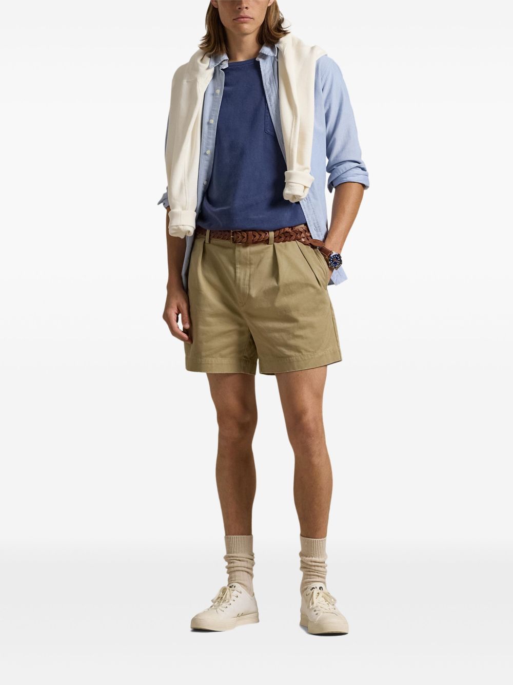 POLO RALPH LAUREN COTTON SHORTS