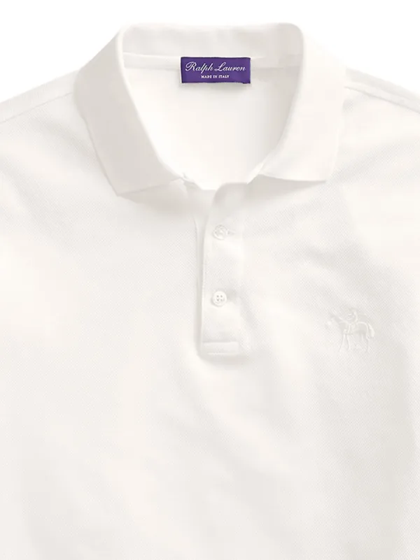 Ralph Lauren Purple Label ポロポニー ポロシャツ | ホワイト