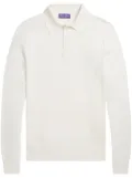 Ralph Lauren Purple Label long-sleeve polo shirt - White