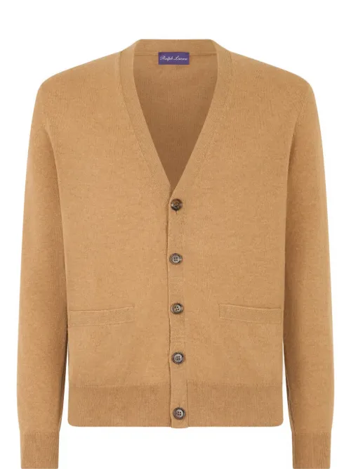 Cardigan en maille - Ralph Lauren Purple Label - Modalova