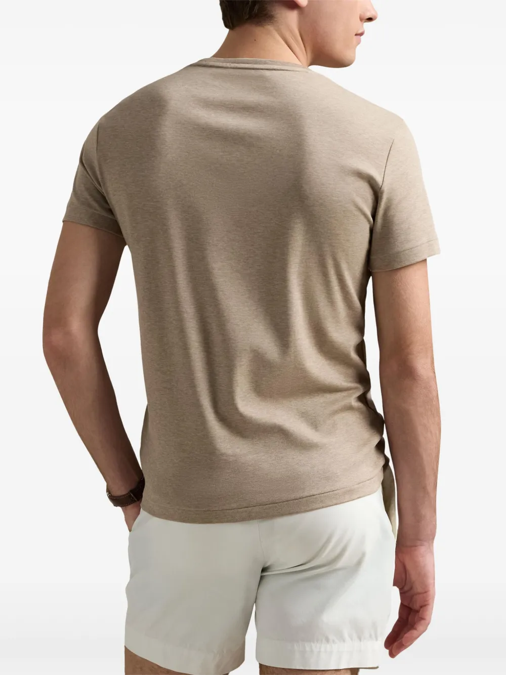 Polo Ralph Lauren T-shirt met borduurwerk Beige