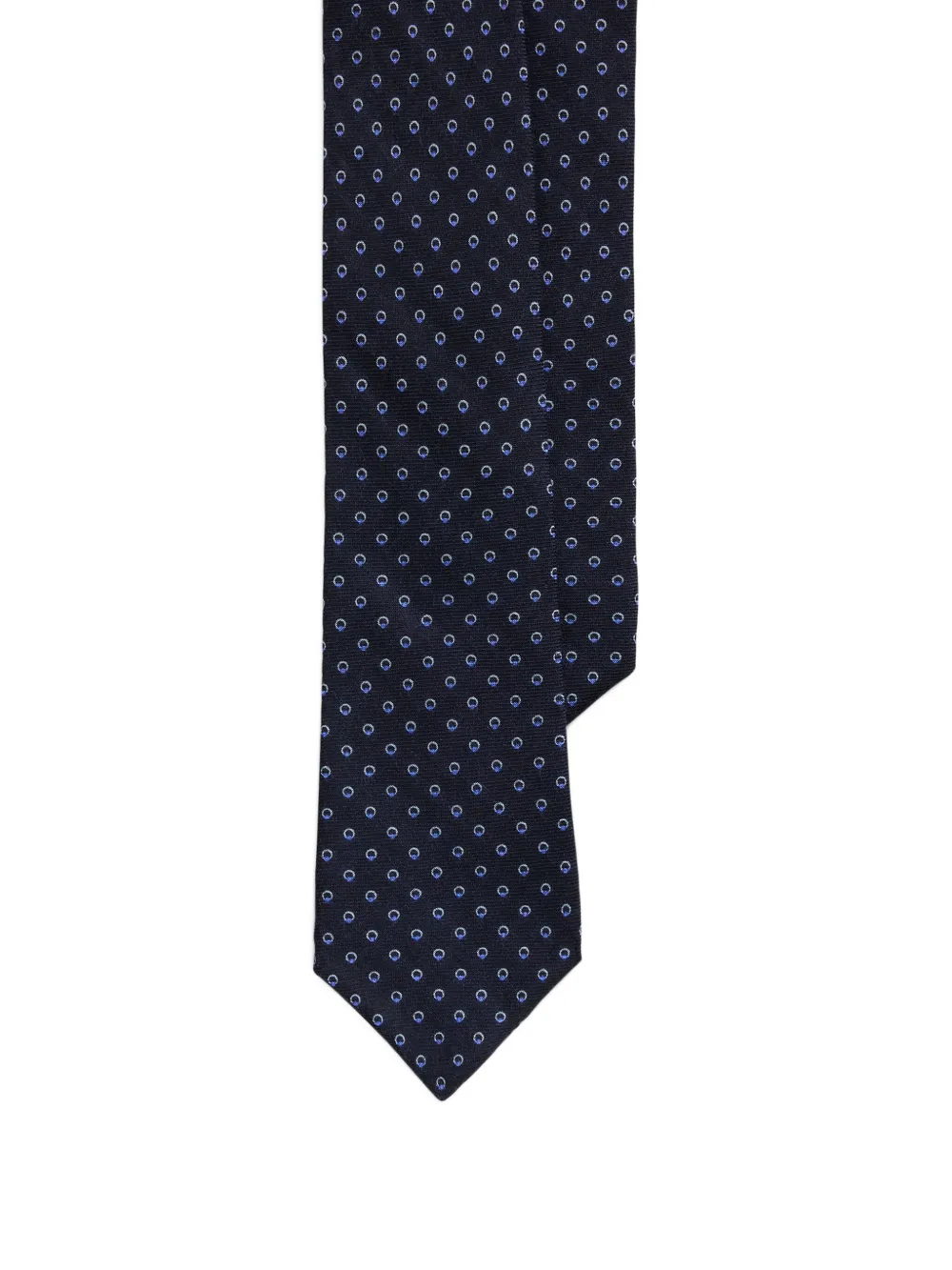 Ralph Lauren Purple Label polka-dot silk tie - Blu
