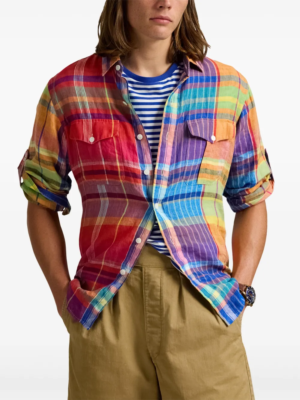 Polo Ralph Lauren Geruit overhemd Rood