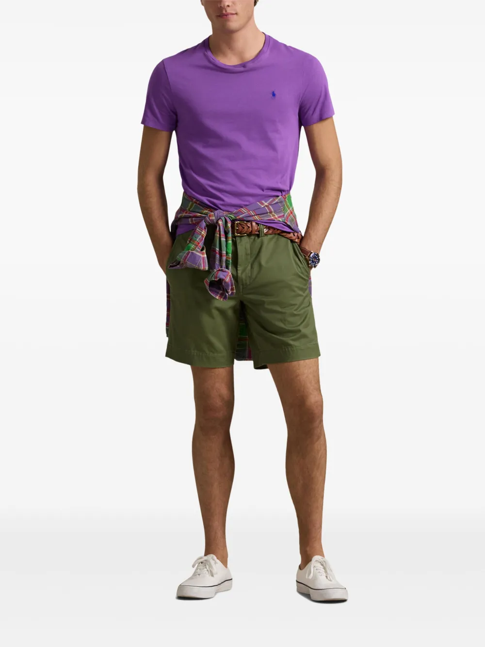 Polo Ralph Lauren Katoenen T-shirt - Paars