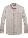 Ralph Lauren Purple Label plaid-check Shirt - Grey