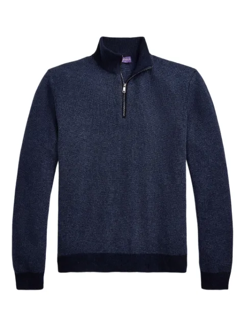 Ralph Lauren Purple Label half-zip jumper