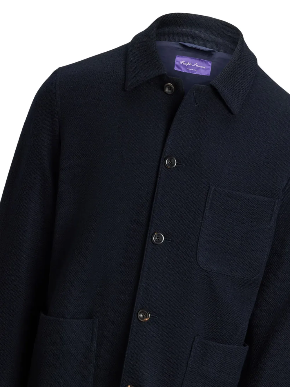 Ralph Lauren Purple Label Button-down jack - Blauw