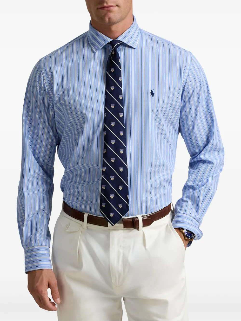 Polo Ralph Lauren Gestreept overhemd Blauw