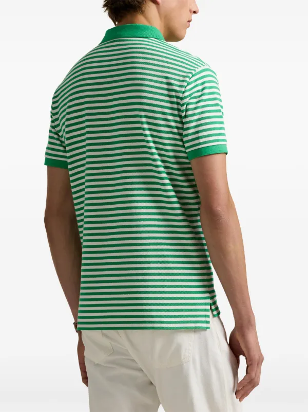 Polo Ralph Lauren ストライプ ポロシャツ | グリーン | FARFETCH JP