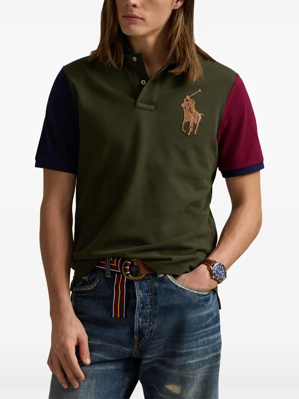 Polo Ralph Lauren Big Pony poloshirt Groen