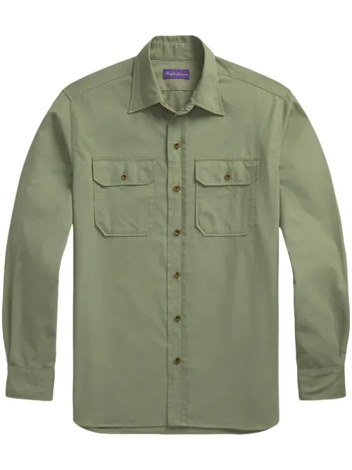 Chemise à poches à rabat - Ralph Lauren Purple Label - Modalova
