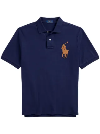 Polo Ralph Lauren ポロシャツ ネイビー コーデュロイ Polo Ralph Lauren ポロポニー ポロシャツ | ブルー | FARFETCH JP