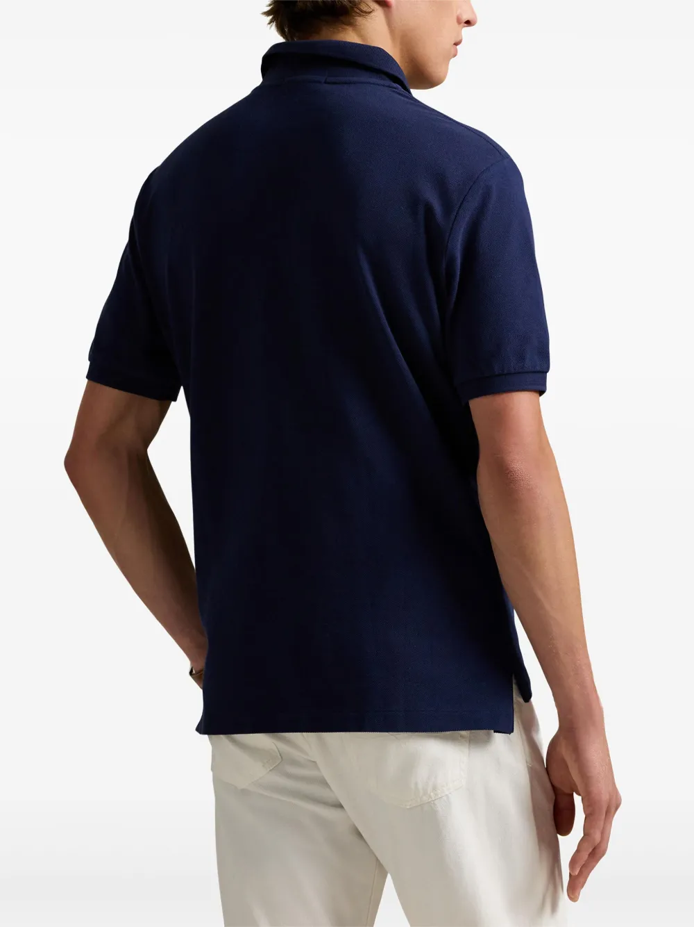 Polo Ralph Lauren Poloshirt met Polo Pony-applicatie Blauw