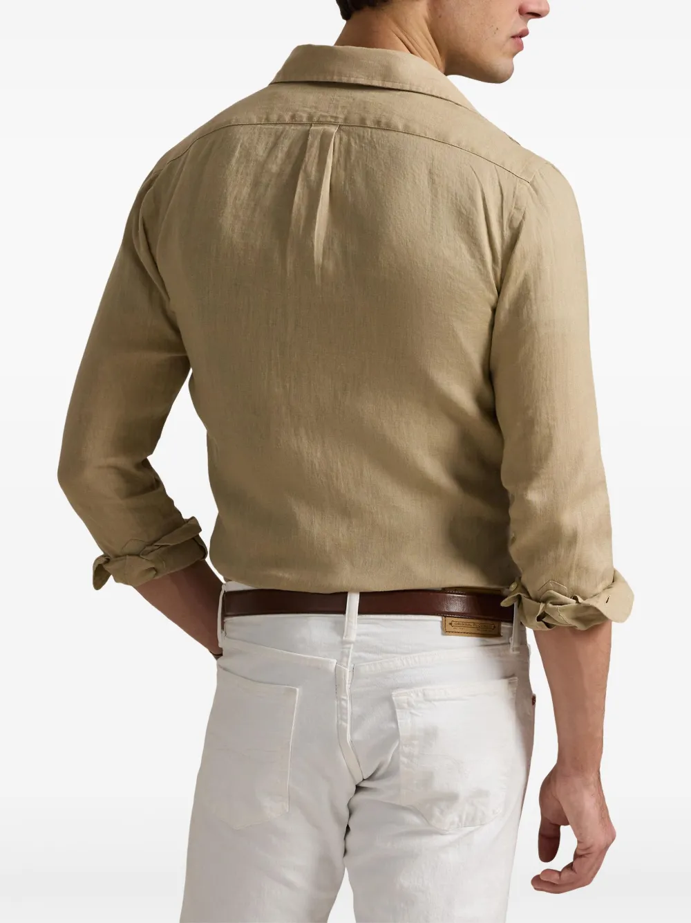 Polo Ralph Lauren Polo Pony overhemd Beige