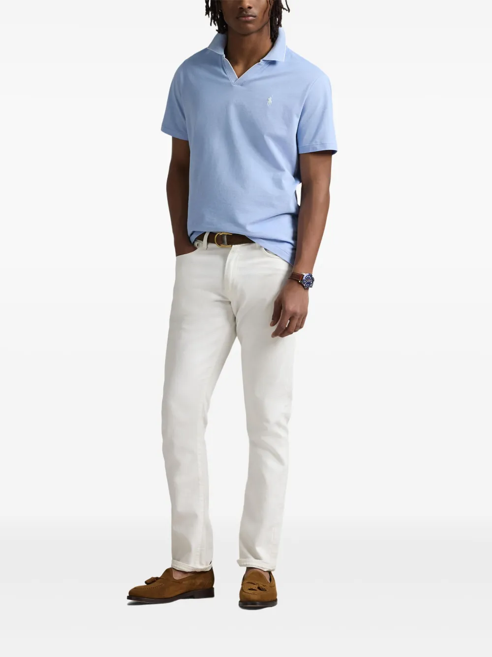 Polo Ralph Lauren Katoenen poloshirt - Blauw