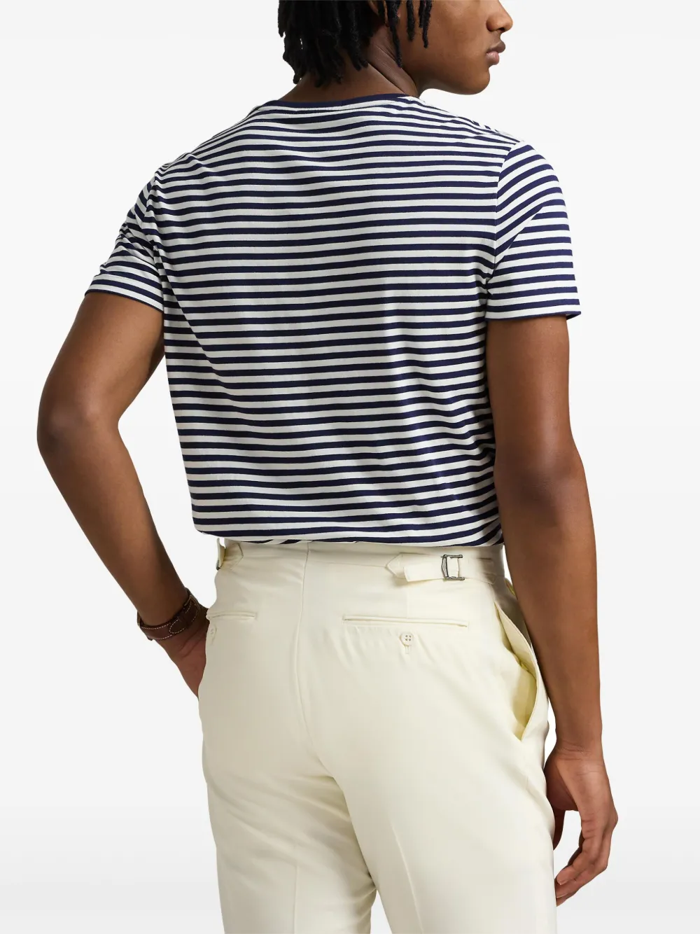 Polo Ralph Lauren Gestreept T-shirt Wit
