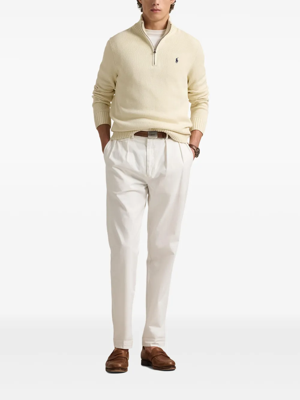 Polo Ralph Lauren suéter estilo playera tipo polo con logo bordado | Sudaderas | Image 2