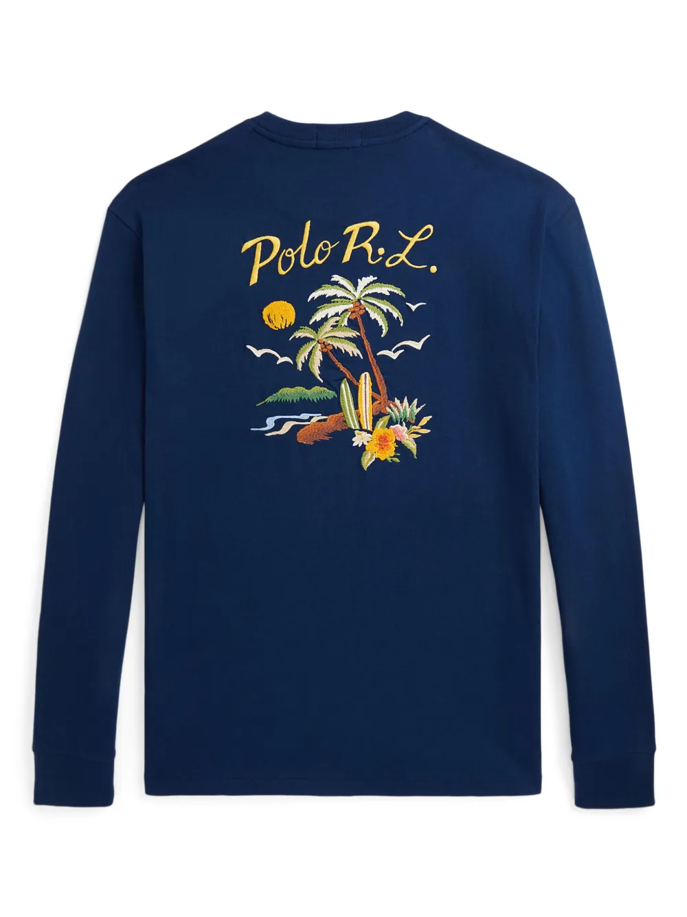 Polo Ralph Lauren T-shirt met borduurwerk Blauw