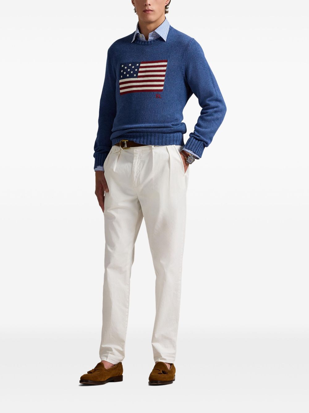 Polo Ralph Lauren Flag sweater - Blue