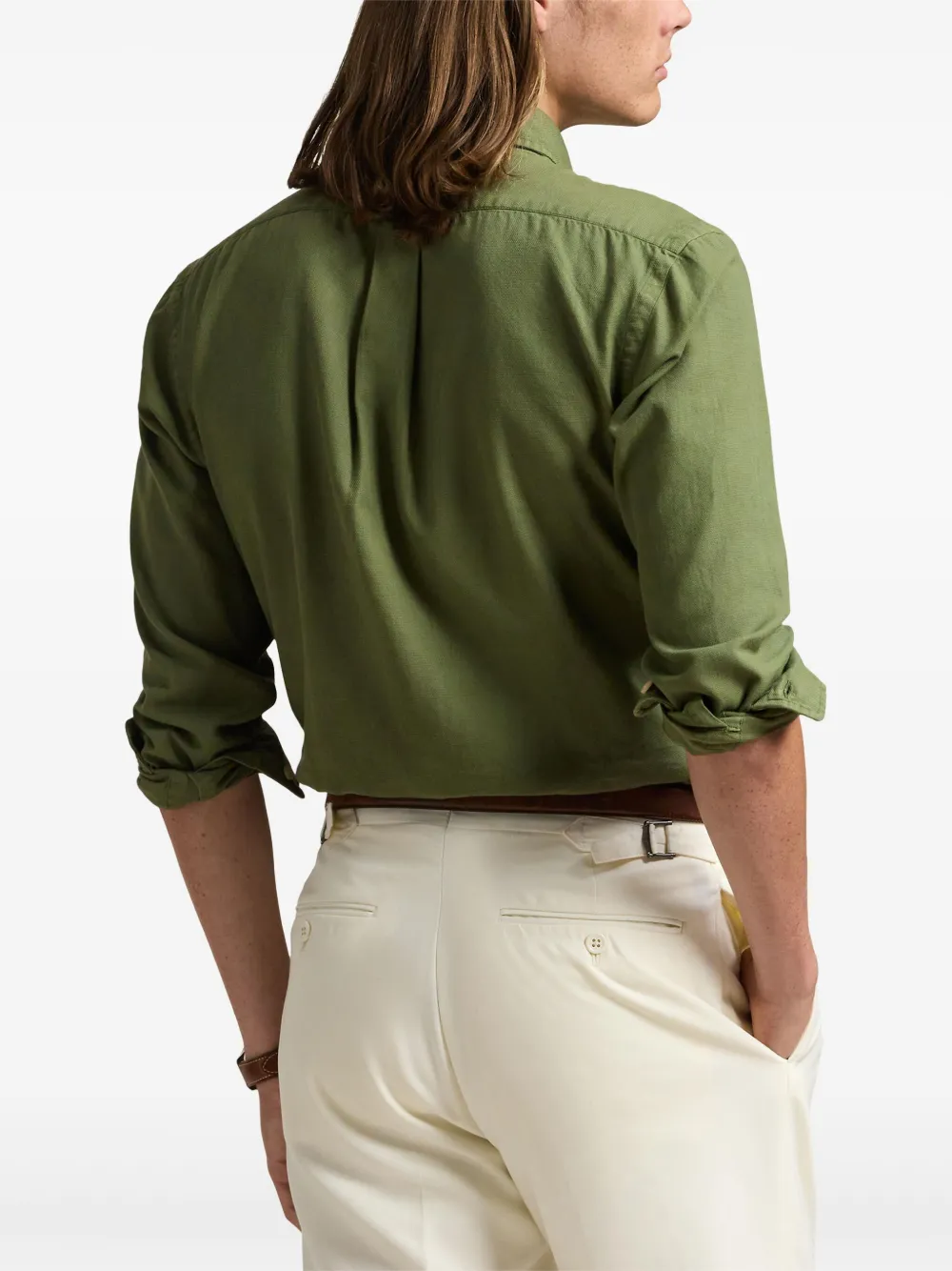 Polo Ralph Lauren Katoenen overhemd Groen