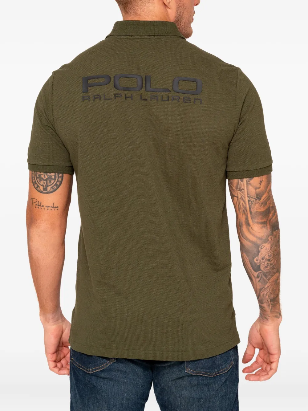Polo Ralph Lauren Poloshirt met geborduurd logo Groen
