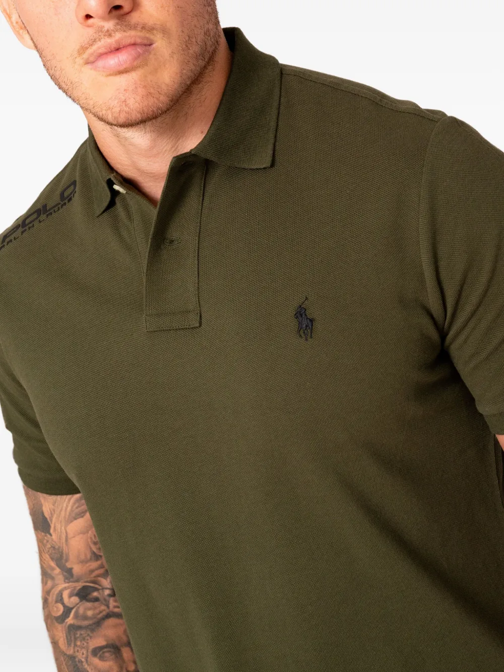 Polo Ralph Lauren Poloshirt met geborduurd logo Groen