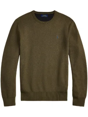 Ralph Lauren RRL ワッフルニット セーター | グリーン | FARFETCH JP
