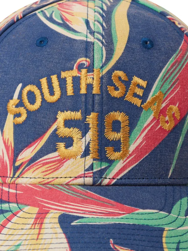 Polo Ralph Lauren Tropical-print Baseball Cap | Blue | FARFETCH display picture 1